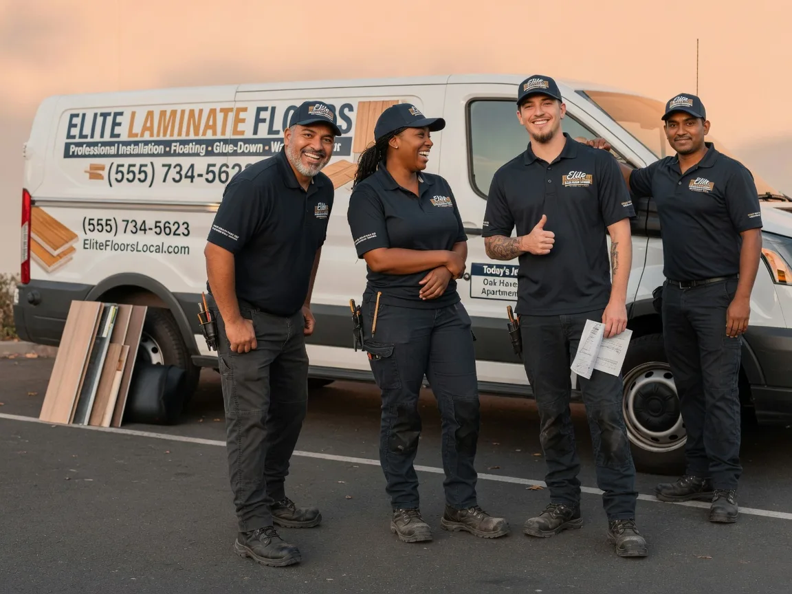 Laminate flooring installation company in Marengo, IA